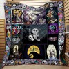 Jack Skellington Quilt Blanket - Soft Warm Bedding Throw for Kids and Adults