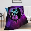 Jack Skellington Quilt Blanket - Ultra Soft Throw Blanket for Kids and Adults