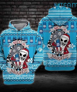 Jack Skellington Santa Bud Light 3D Hoodie - Full Size 3D Print Hoodies