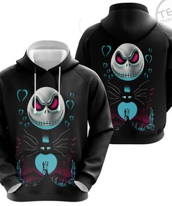 Jack Skellingtons Christmas Nightmare All Over Print Hoodie 3D