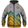 Jacksonville Jacuars Nfl Rugby Team Custom All Over Print 3D Zip Up Hoodie Option