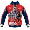 James Tedesco Sydney Roosters 3D Hoodie Zip Hoodie, Nrl 3D Printed Hoodie Zip Hoodie