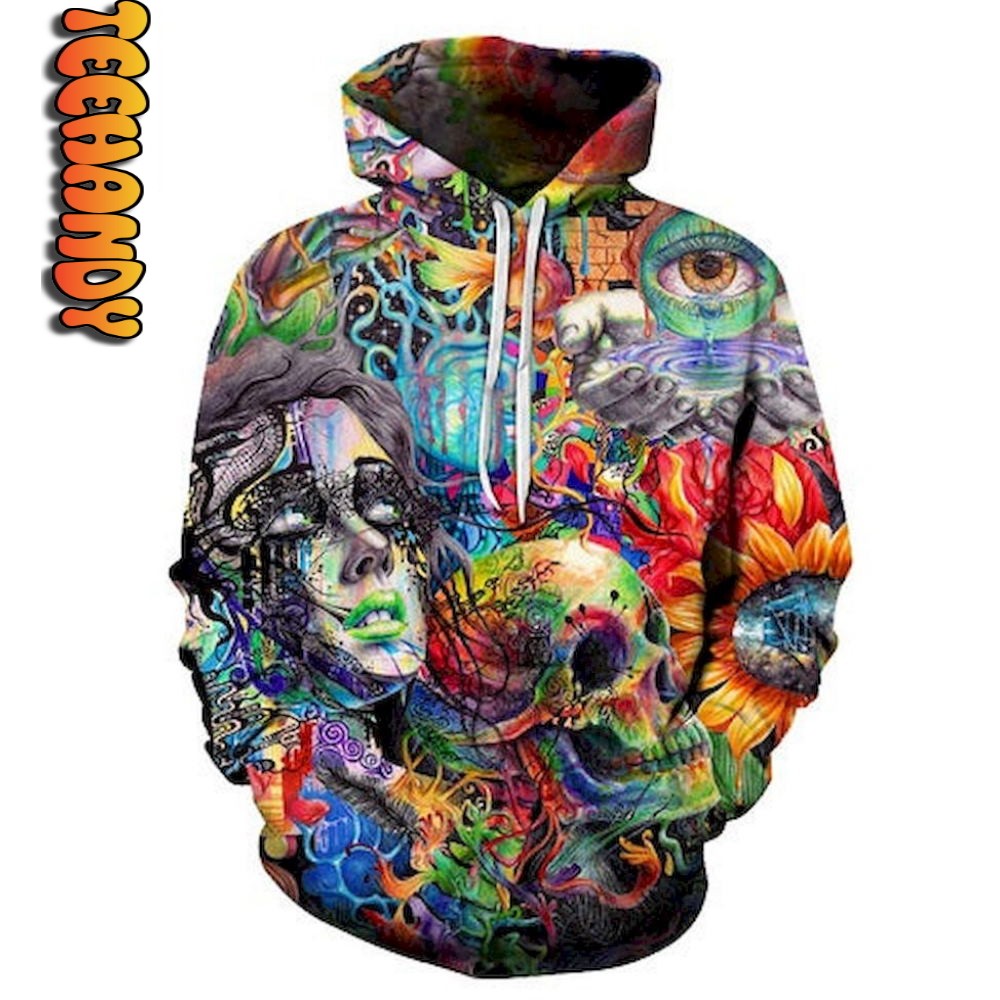 Jason Custom All Over Print 3D Hoodie - Horror Fans' Choice