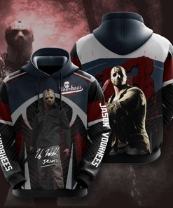 Jason Voorhees Custom All Over Print 3D Hoodie