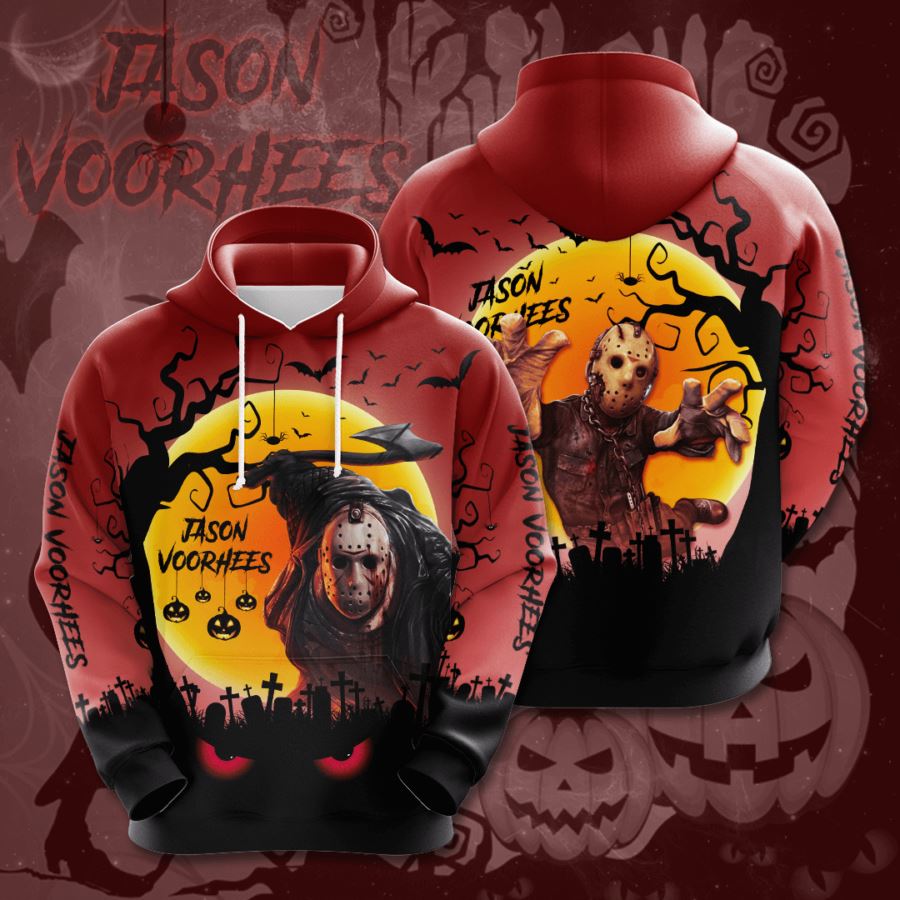 Jason Voorhees Custom Sport All Over Print 3D Hoodie