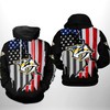Jazz It Up With Nashville Predators Nhl Pattern 3D All Over Print Hoodie With Zip Up