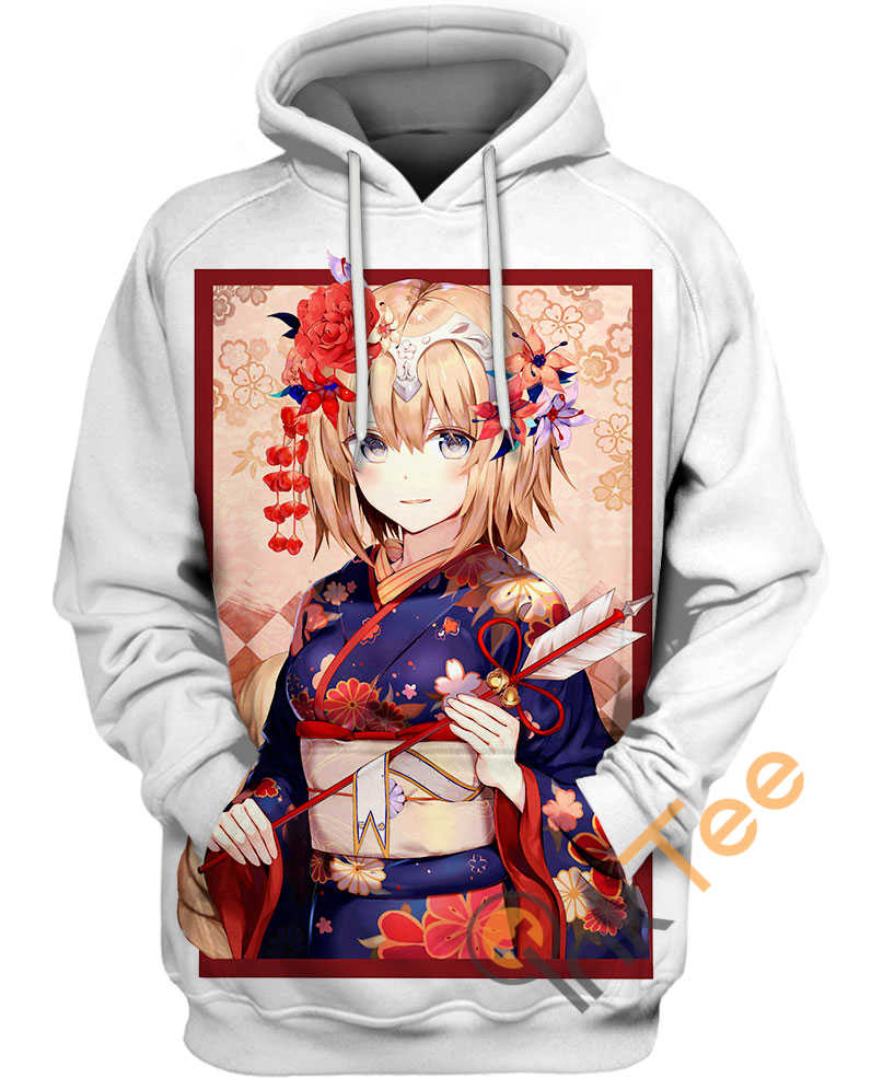Jeanne-San Kimono Hoodie 3D All Over Print Custom Design