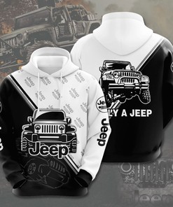 Jeep Custom 3D Printful Hoodie