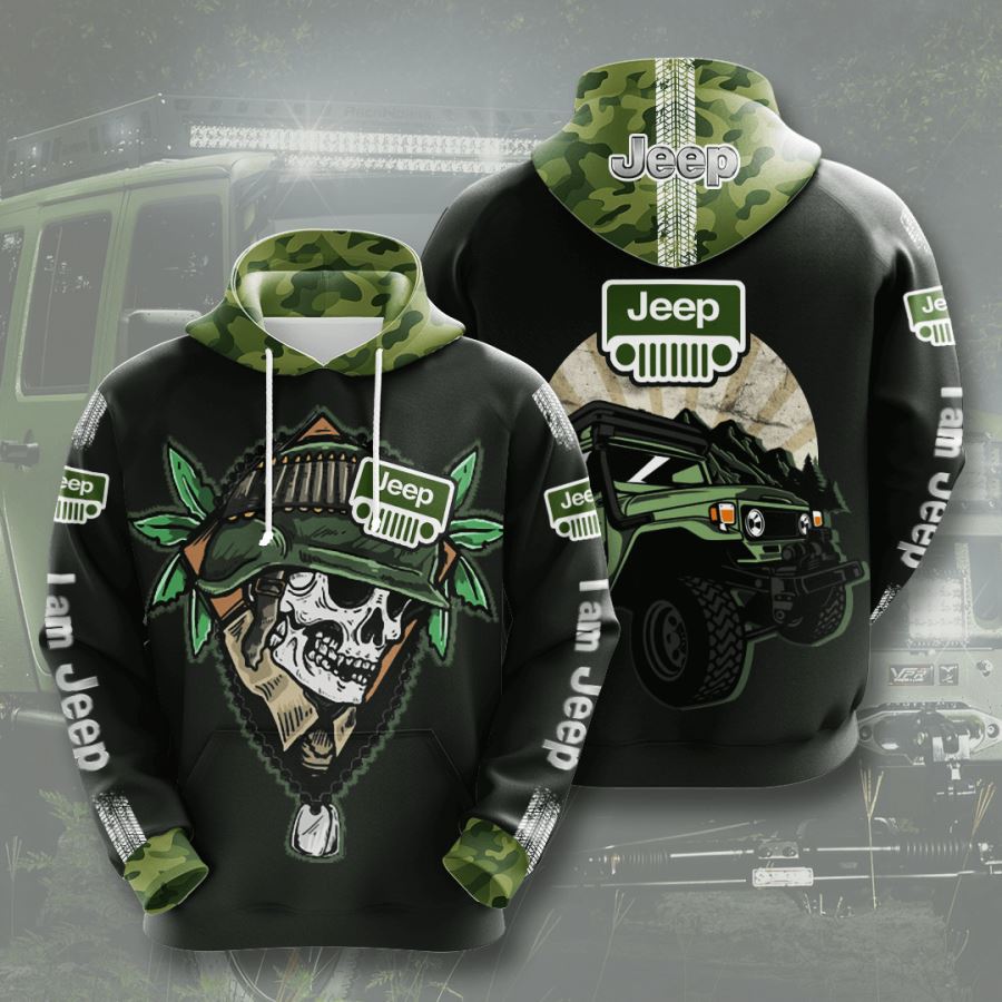 Jeep Custom All Over Print 3D Hoodie