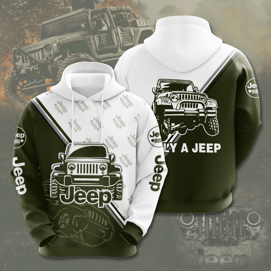 Jeep Custom Sport All Over Print 3D Hoodie