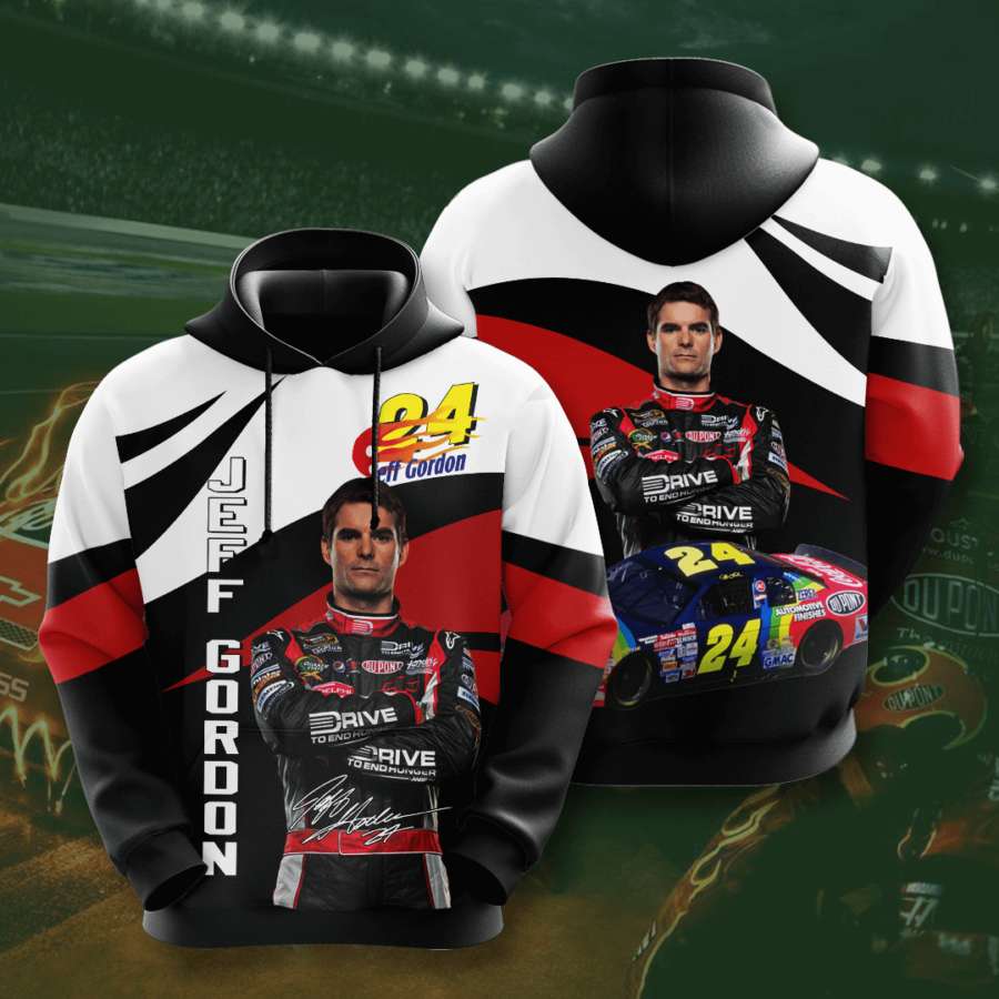 Jeff Gordon Custom Sport All Over Print 3D Hoodie
