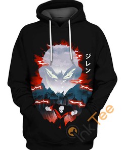 Jiren Dragon Ball All Over Print 3D Hoodie
