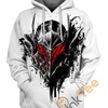 Join The Berserk Action With The Cursed Armor Hoodie 3D