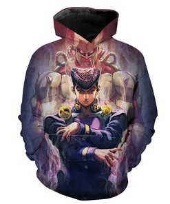 Jojo'S Bizarre Adventure Josuke Mens 3D Graphic Hoodie