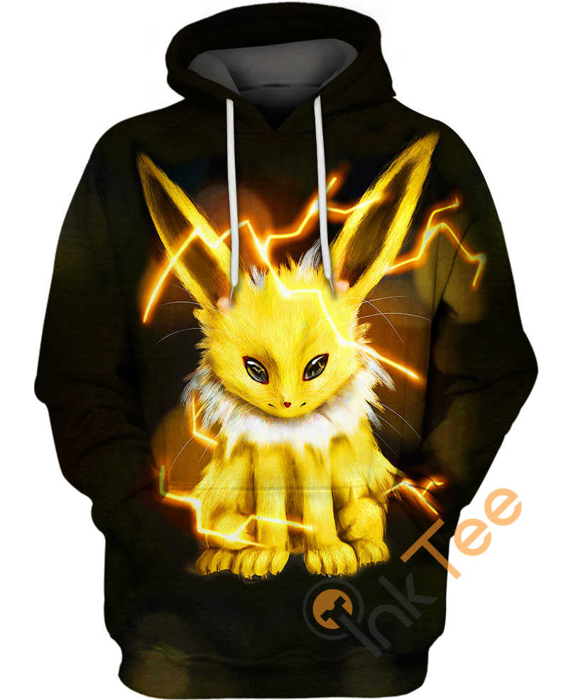 Jolteon Custom All Over Print 3D Hoodie