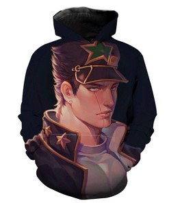 Jotaro Jojo Stardust Jotaro 3D Graphic Hoodie