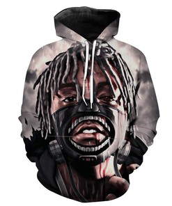 Juice Wrld Tokyo Ghoul X Juice Cross All Over Print 3D Hoodie