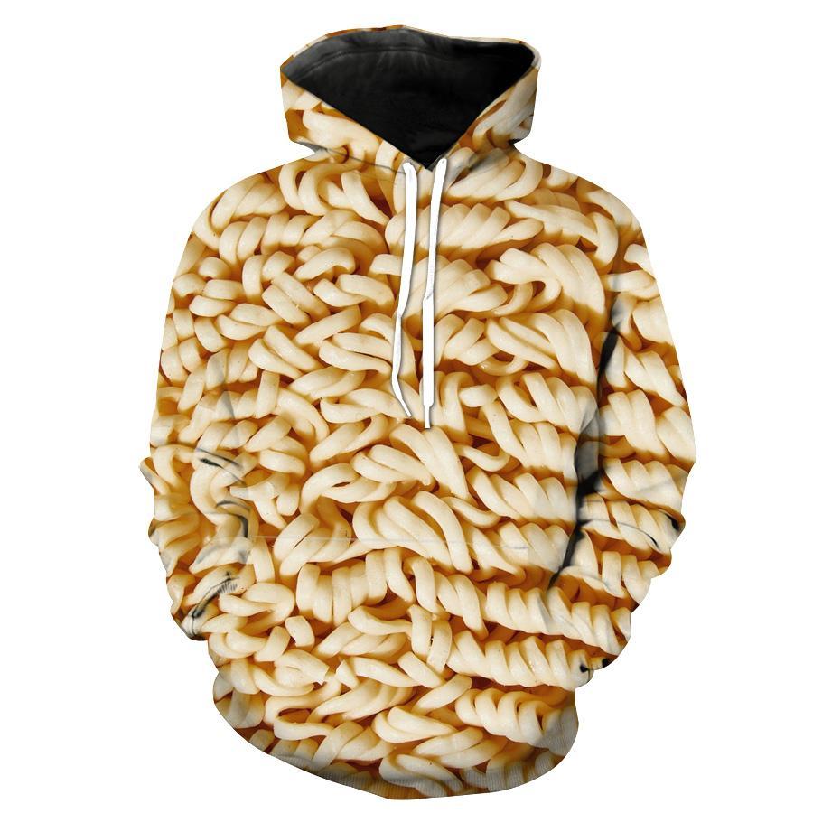 Jump Into The Pool With Ramen Party All Over Print Hoodie 3D