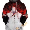 Kaguya Otsutsuki'S Alluring Hoodie With All Over Print