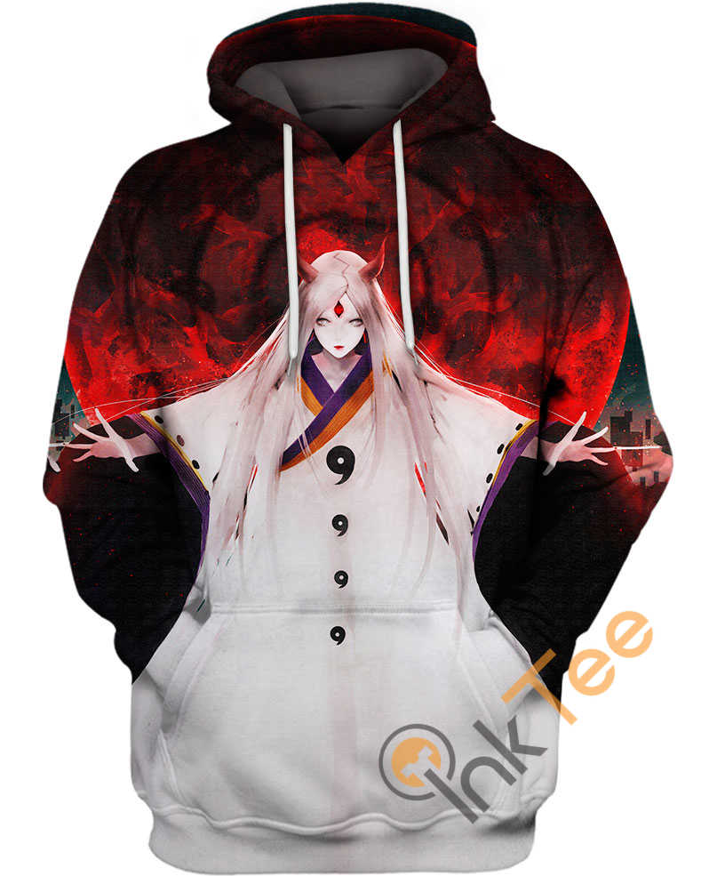Kaguya Otsutsuki'S Alluring Hoodie With All Over Print