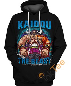 Kaido One Piece Hoodie 3D Printed Gift For Anime Lovers