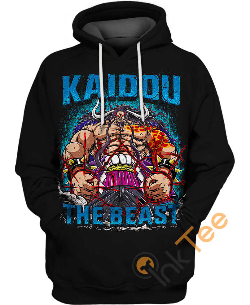 Kaido One Piece Hoodie 3D Printed Gift For Anime Lovers