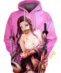 Kamado Nezuko Hoodie 3D Full Size Print Perfect Gift