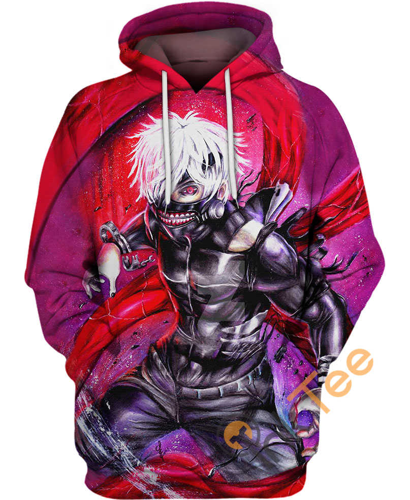Kaneki Ken Kakugan Hoodie 3D Graphic Full Print For Otaku
