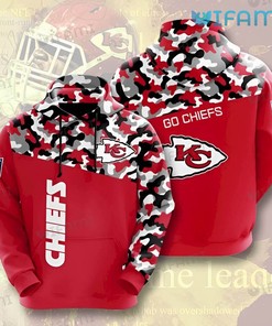 Kansas City Camo Go Chiefs Hoodie 3D - Perfect Gift For Chiefs Fans