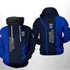 Kansas City Royals Mlb 3D Zipper Hoodie - Show Your Love For Baseball