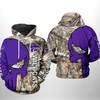 Kansas State Wildcats Hunting All Over Print Zip Hoodie 3D - Perfect For Hunting Fans