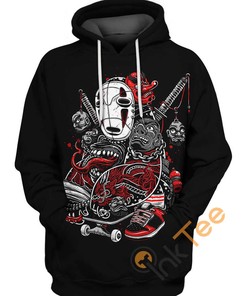 Kashira No Face Hoodie 3D All Over Print Custom Gift