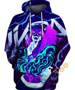 Kda Akali League Of Legends Hoodie 3D Print For Gamers
