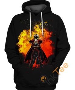Keep It Authentic With Soul Of Edward Elric 3D Hoodie For Fullmetal Alchemist Fans