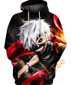 Ken Kaneki Dragon Tokyo Ghoul Hoodie 3D Graphic All Over Print