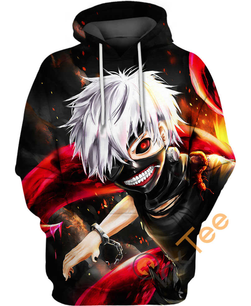 Ken Kaneki Dragon Tokyo Ghoul Hoodie 3D Graphic All Over Print