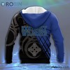 Kentucky Wildcats Celtic Pattern All Over Print 3D Hoodie - Ncaa Apparel
