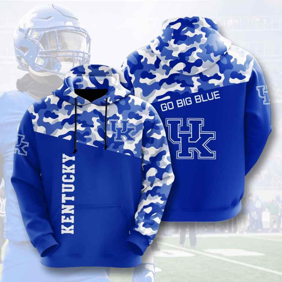 Kentucky Wildcats Usa Sport All Over Print 3D Hoodie For Fans Lover Sport