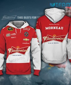Kevin Harvick Budweiser 3D Hoodie - All Over Print Zip Up Hoodie Men