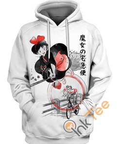 Kiki Delivery Service Hoodie 3D Graphic Full Print Gift For Fans