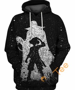 King Of Pirates Luffy 3D Hoodie In All Over Print Design