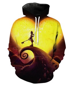 Kingdom Hearts Stars Hoodie 3D Graphic Full Print Custom Design