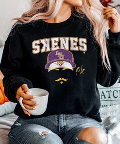 LSU Baseball Paul Skenes Stache T-Shirt - LSU Shirts