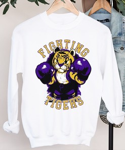 LSU Fighting Tigers Retro Graphic Tee - LSU Shirts