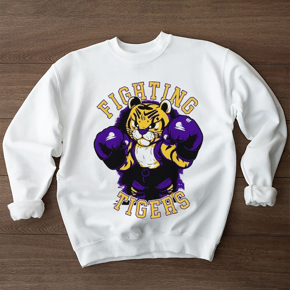 LSU Fighting Tigers Retro Graphic Tee - LSU Shirts