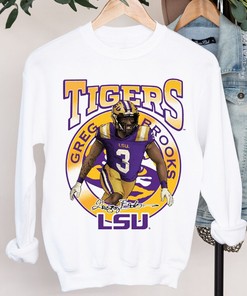 LSU Greg Brooks Eye Of The Tiger T-Shirt - LSU Shirts