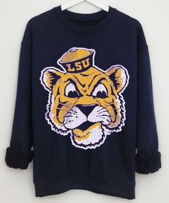 LSU Retro Unisex Tee with Vintage Style - LSU Shirts