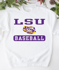 LSU Tigers Baseball Logo T-Shirt - LSU Shirts