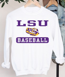 LSU Tigers Baseball Logo T-Shirt - LSU Shirts