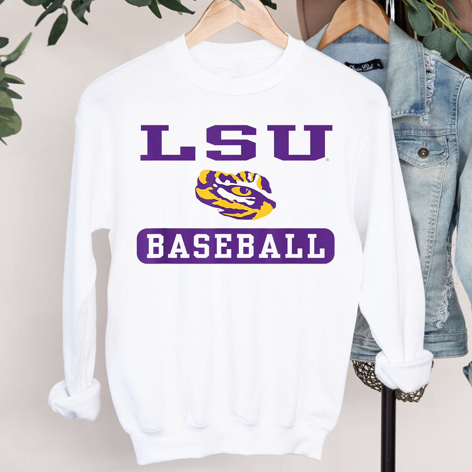 LSU Tigers Baseball Logo T-Shirt - LSU Shirts
